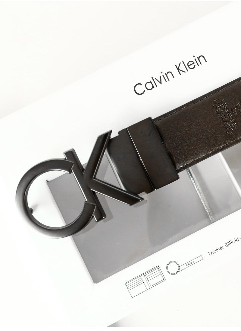 CK Reversible Belt & Wallet Set For Men