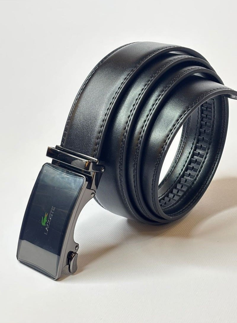 LC Leather Wallet-Belt Set For Men 20#