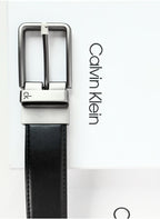CK Black Leather Wallet-Belt Set For Men 11#