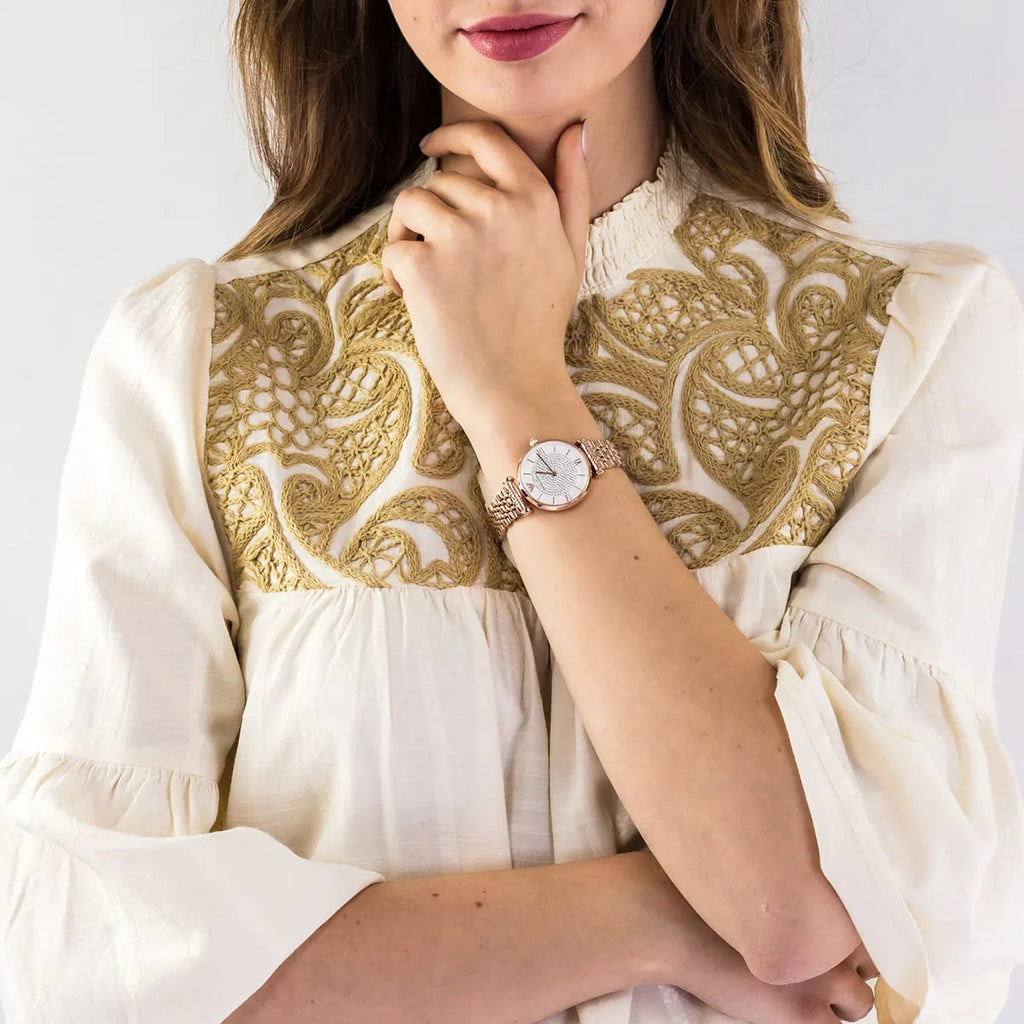 ساعة امبوريو ارماني للنساء AR11244