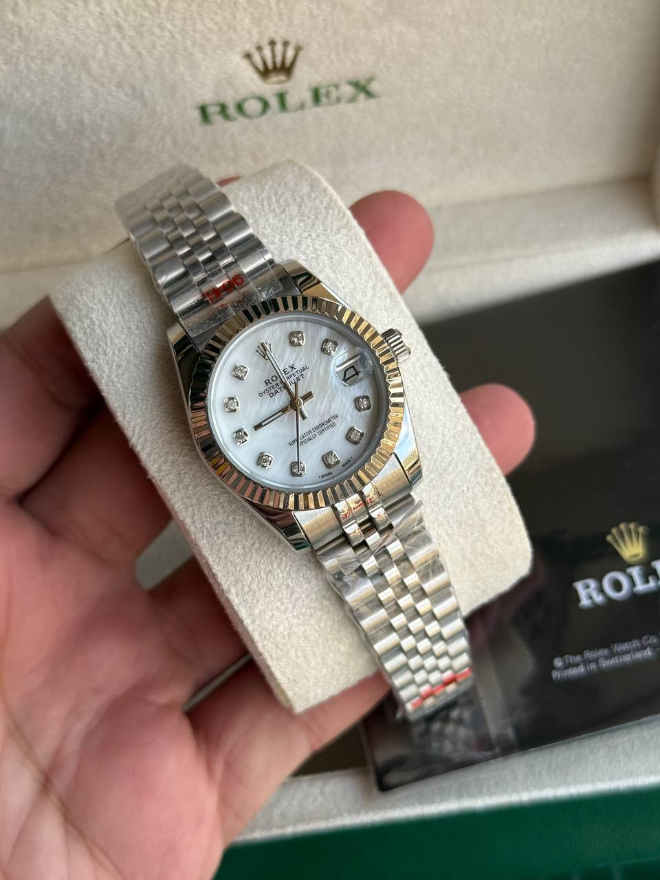 Rolex Datejust Mirror Original Women's Watch