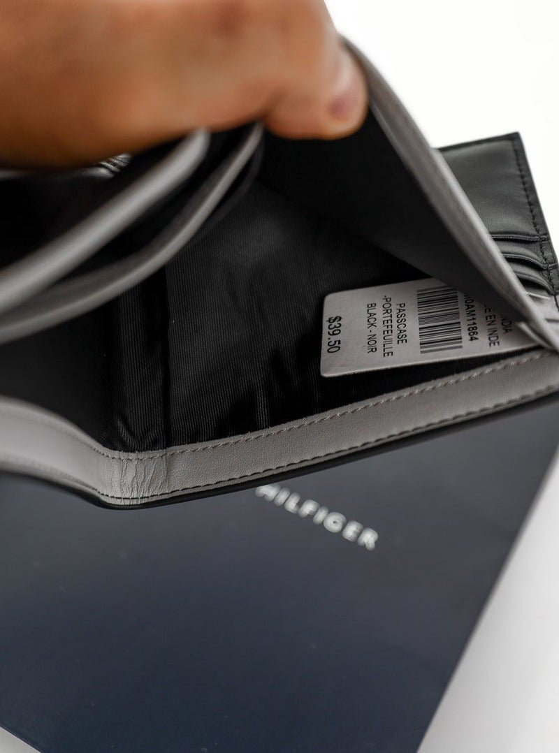 TH Black Wallet For Men 20#
