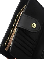 CK Black Leather Wallet For Women 81#
