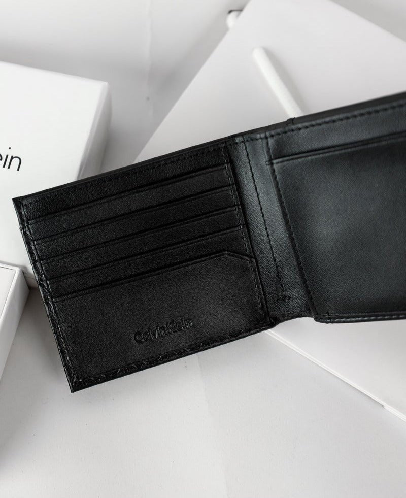 CK Black Leather Wallet For Men 59#