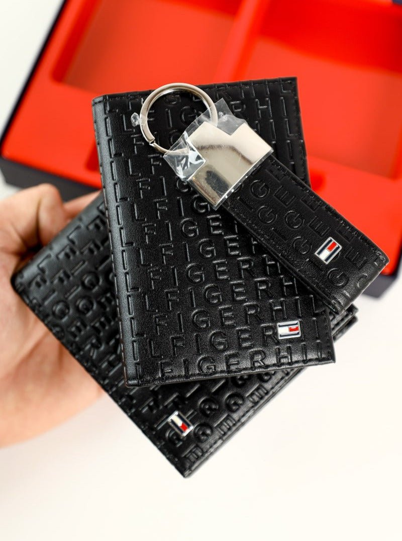 TH Wallet-Keychain-Card Holder Set For Men 1#