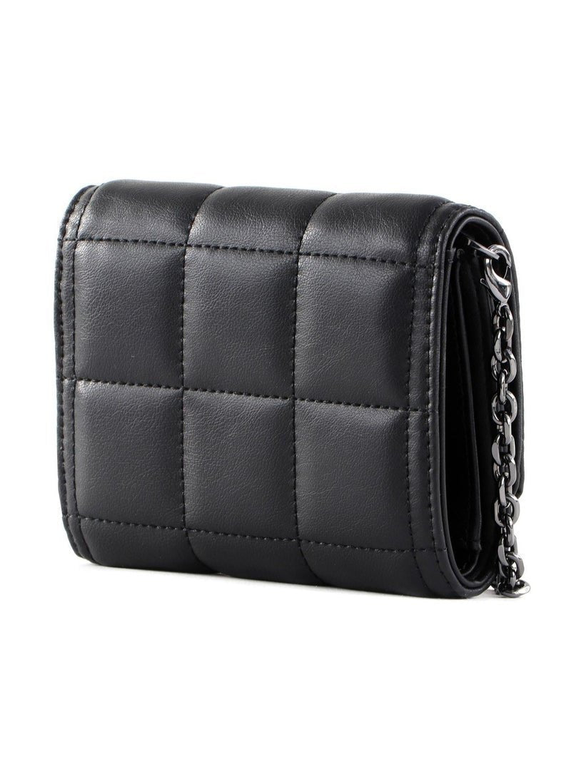 CK Quilted Black Wallet For Women 77#