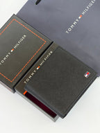 TH Black Wallet For Men 22#