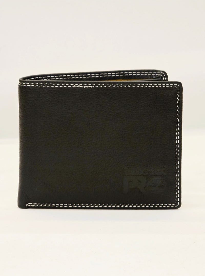 TL Black Leather Wallet For Men 98#