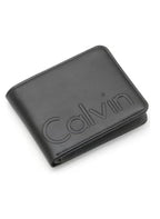CK Black Leather Wallet-Belt Set For Men 16#