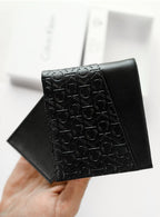 CK Black Leather Wallet For Men 59#