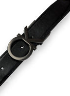CK Black Leather Wallet-Belt Set For Men 13#