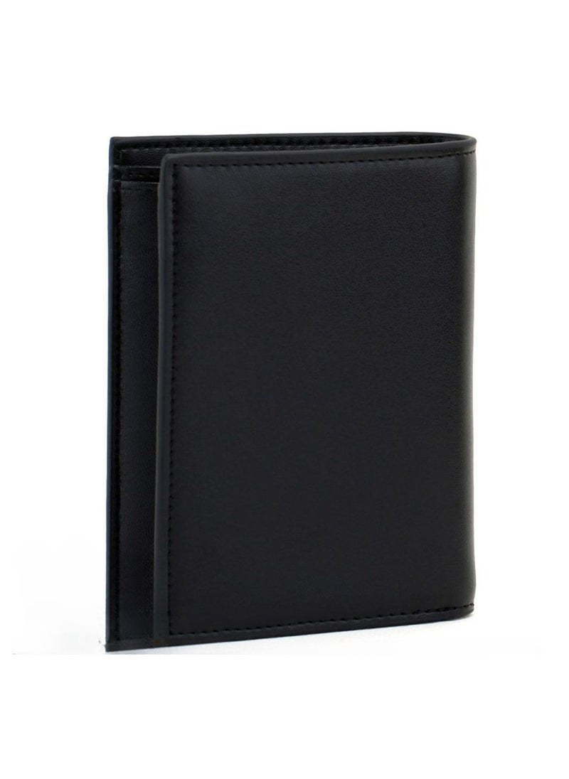 LC Black Leather Wallet For Men 90#