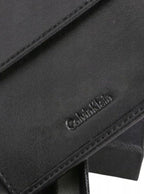 CK Black Leather Wallet & Keychain Set For Men 6#