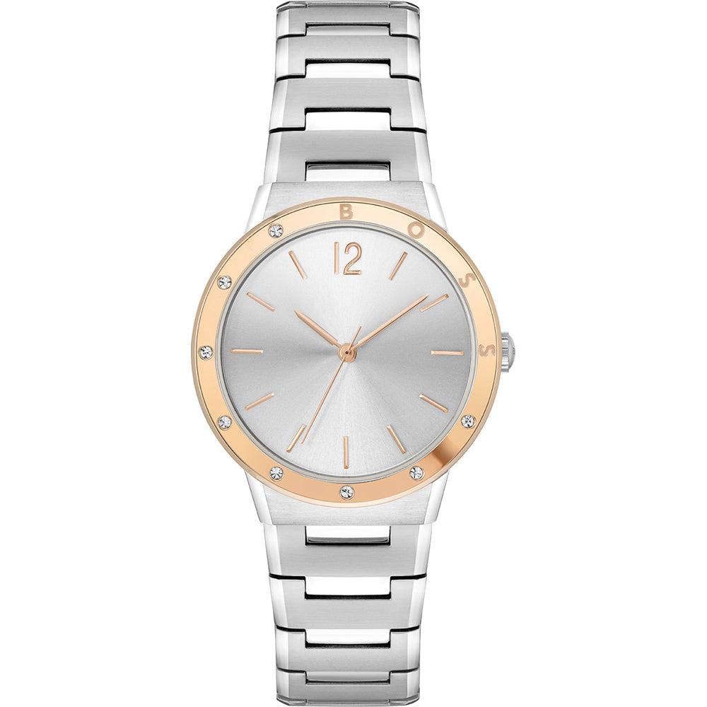 Hugo Boss Women’s Watch – Model 1502646 | Elegant Silver Breath Design