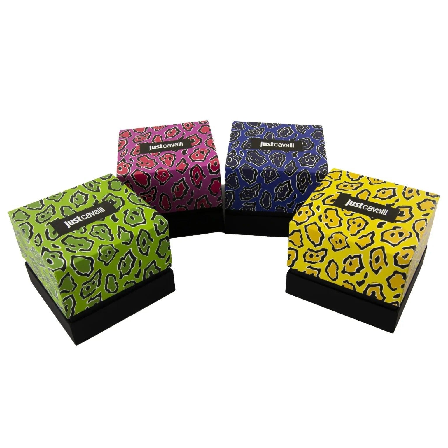 Just Cavalli Signature Snake Cerchio Snake Rose Gold Silver Grey Women's Watch (Model JC1L301M0045)