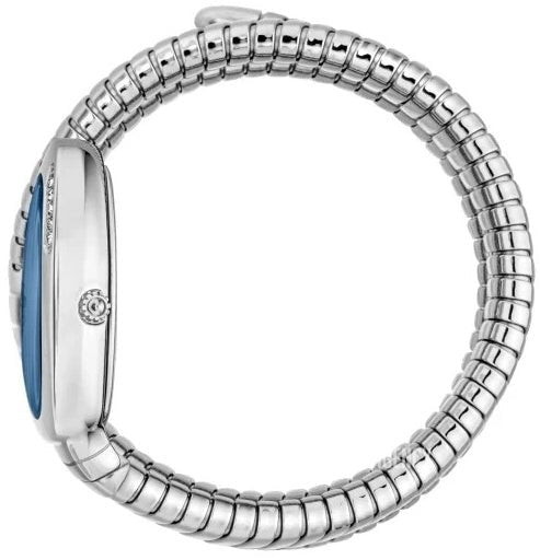 Just Cavalli Signature Snake Vezzoso Blue Steel Ø22 mm Women's Watch (Model JC1L230M0025)