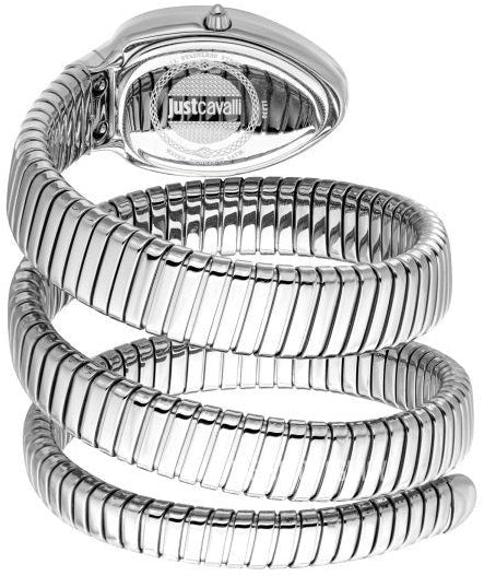 Just Cavalli Signature Snake Vezzoso Blue Steel Ø22 mm Women's Watch (Model JC1L230M0025)