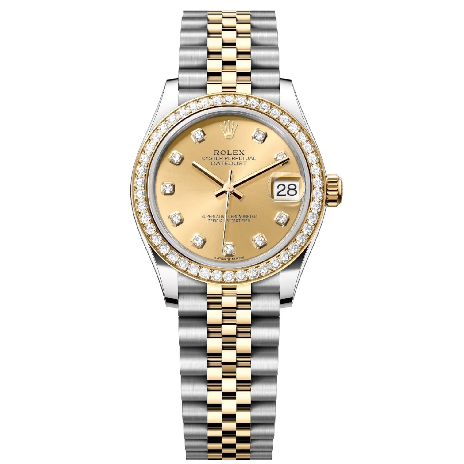 Rolex Datejust Mirror Original Women's Watch