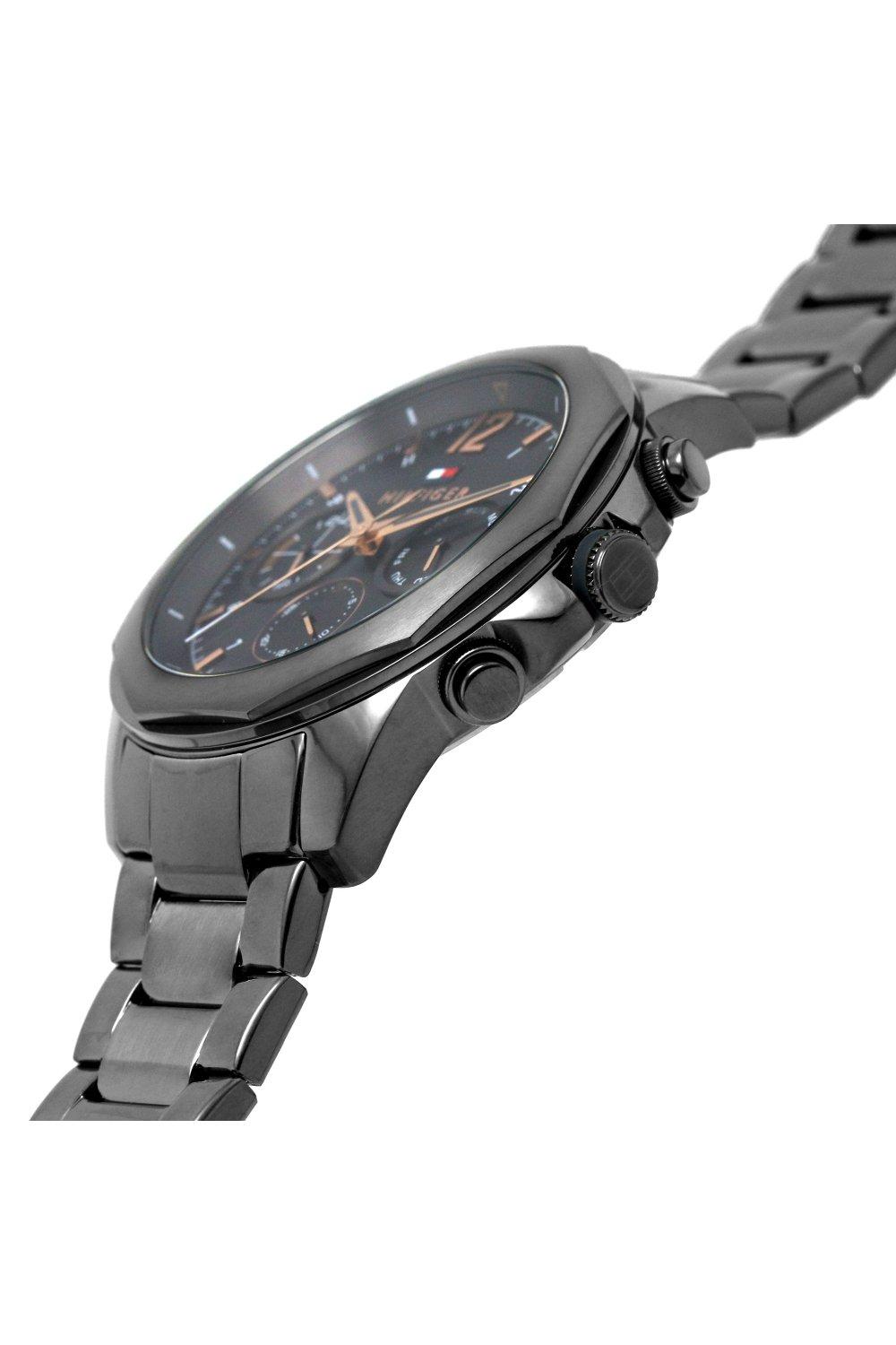 Tommy Hilfiger Men’s Watch – Model 1792061 | Elegant Grey Stainless Steel Design