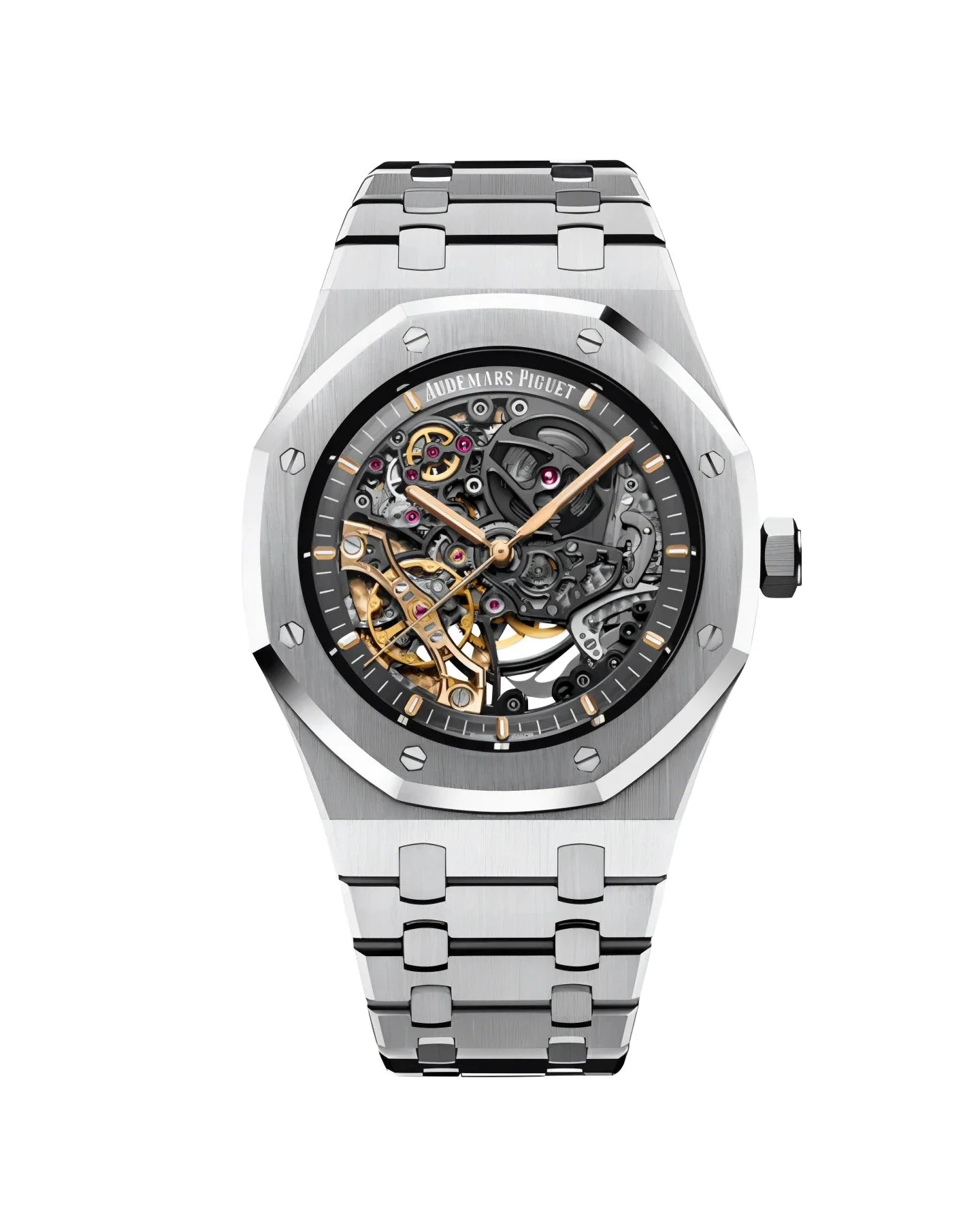 Audemars Piguet Royal Oak Stainless Steel -  Skeleton Dial
