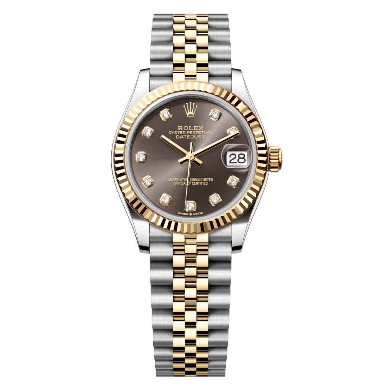 Rolex Datejust Mirror Original Women's Watch