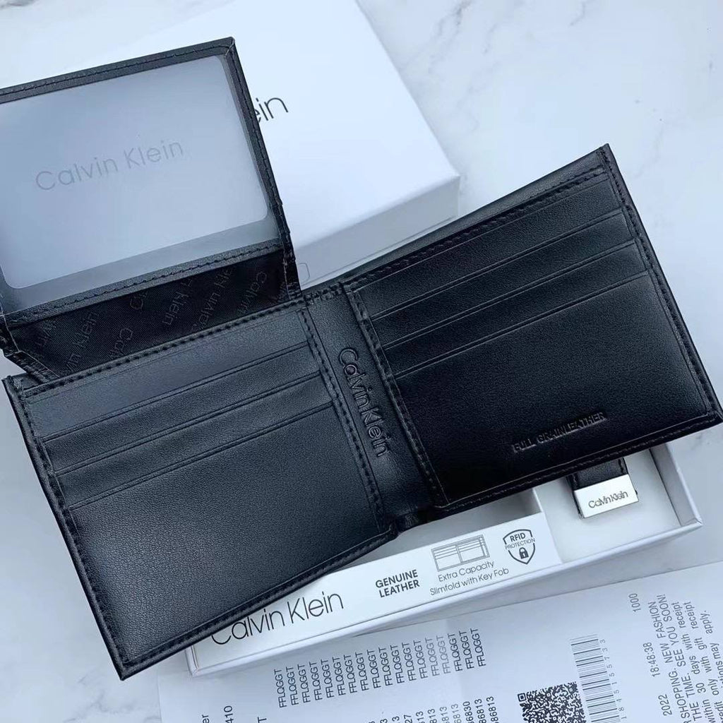 Calvin Klein Wallet & Keychain Set For Men #7