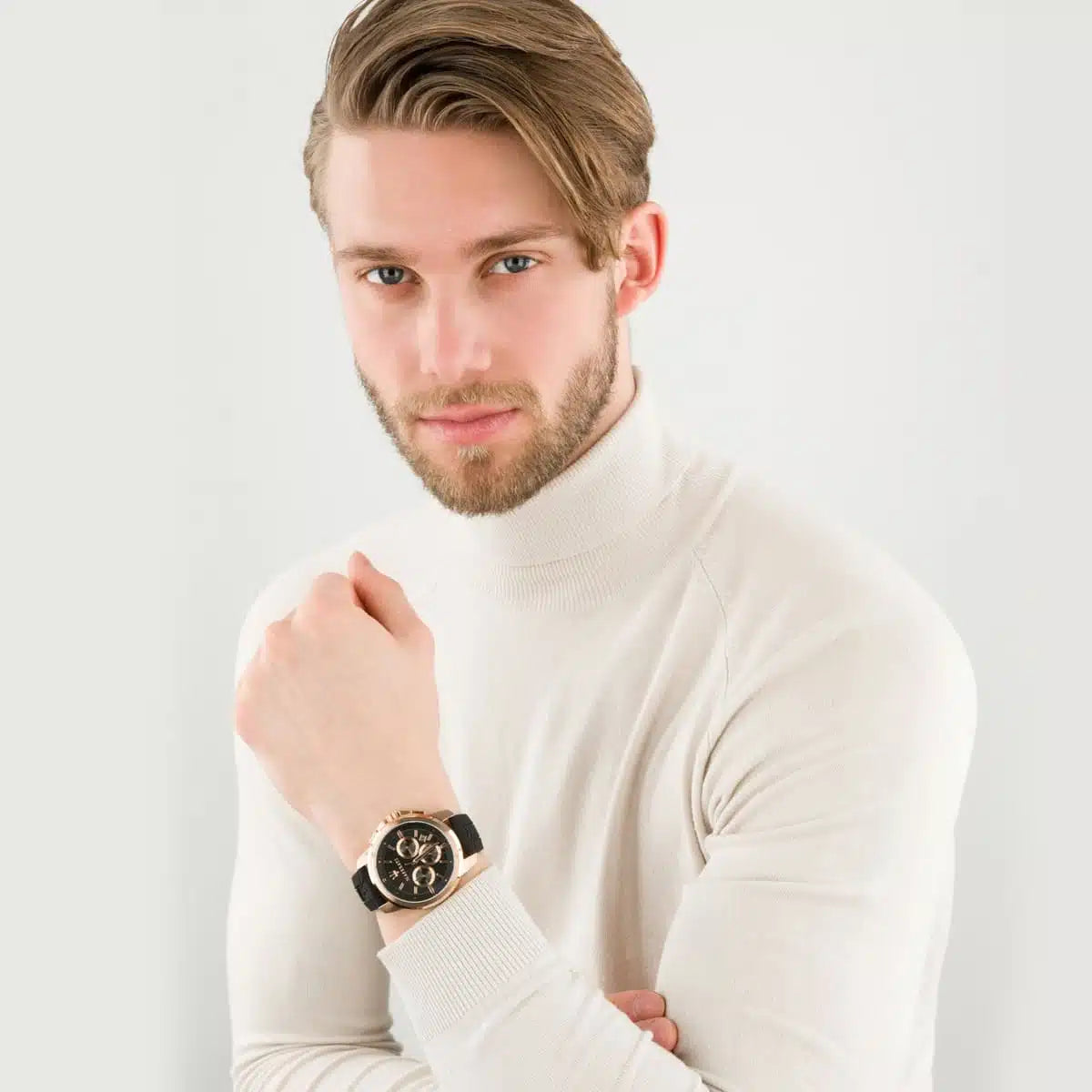 ساعة مازيراتي جلد للرجال R8871621012