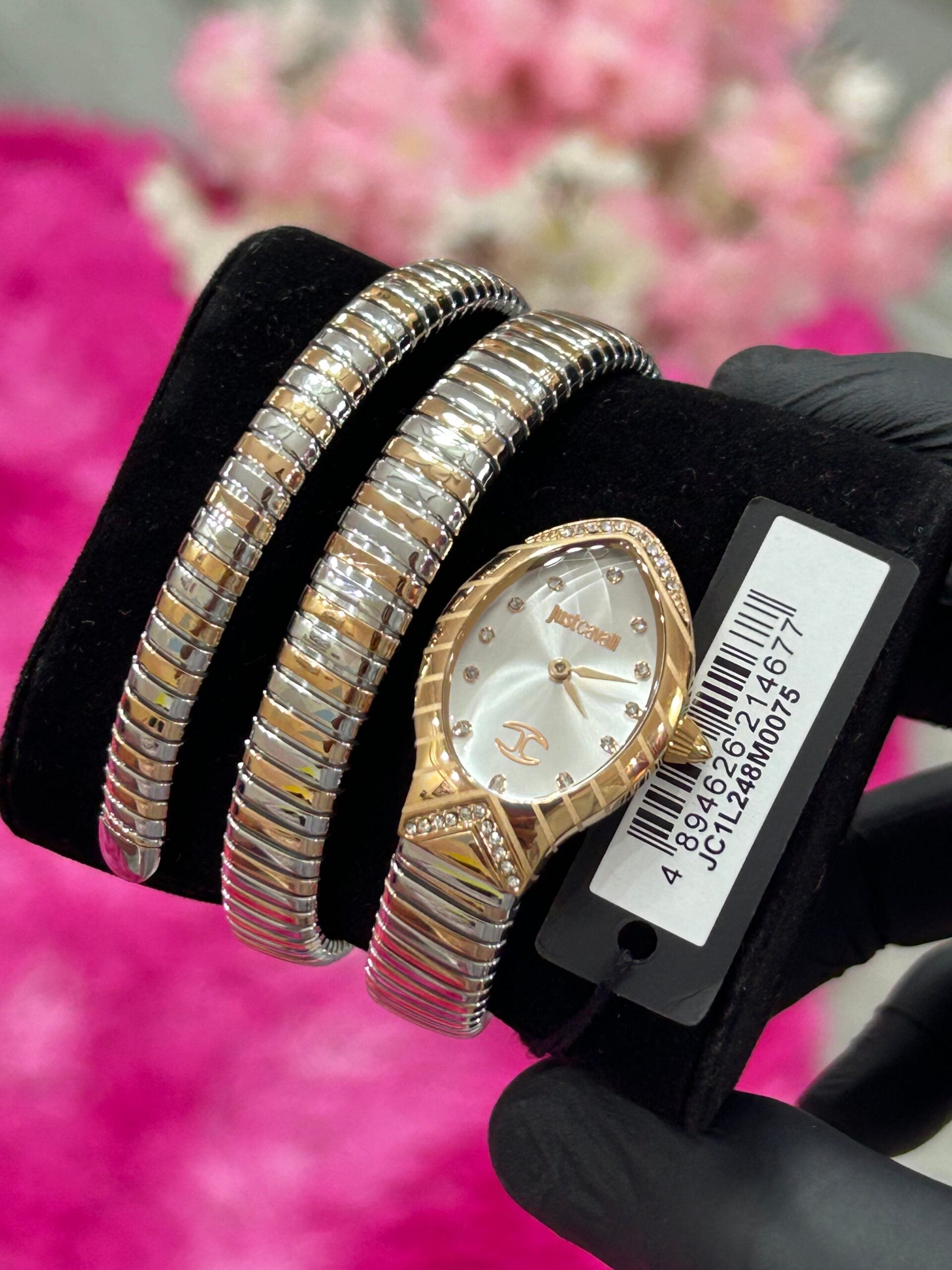 Just Cavalli Stainless Steel Analog Women’s Watch JC1L248M0075