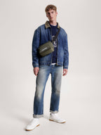 Tommy Hilfiger Men's olive Crossbody