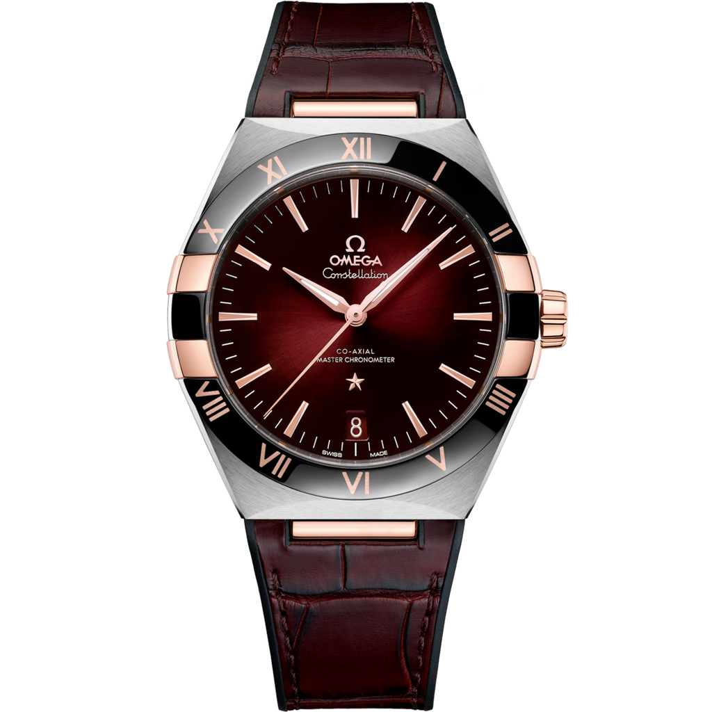 Omega Leather Watch For Men