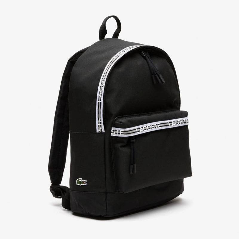 Lacoste Back Pack Bag Black Laptop