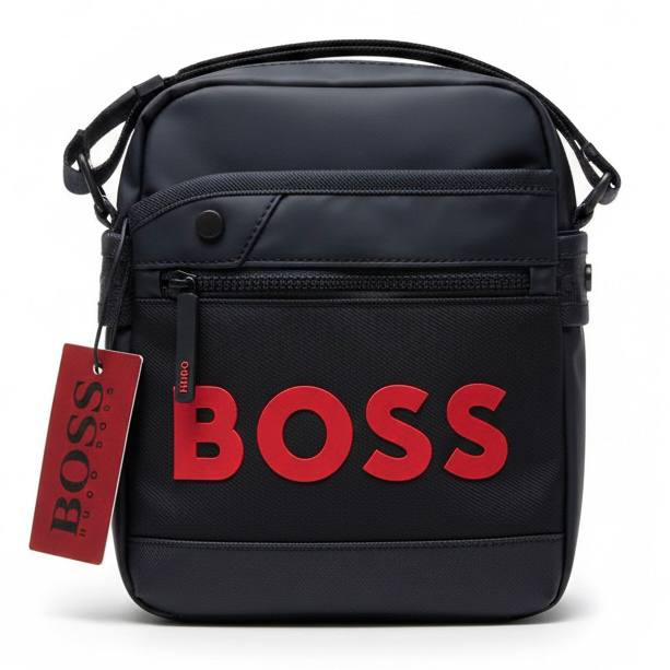 Hugo Boss Men's Black Crossbody
