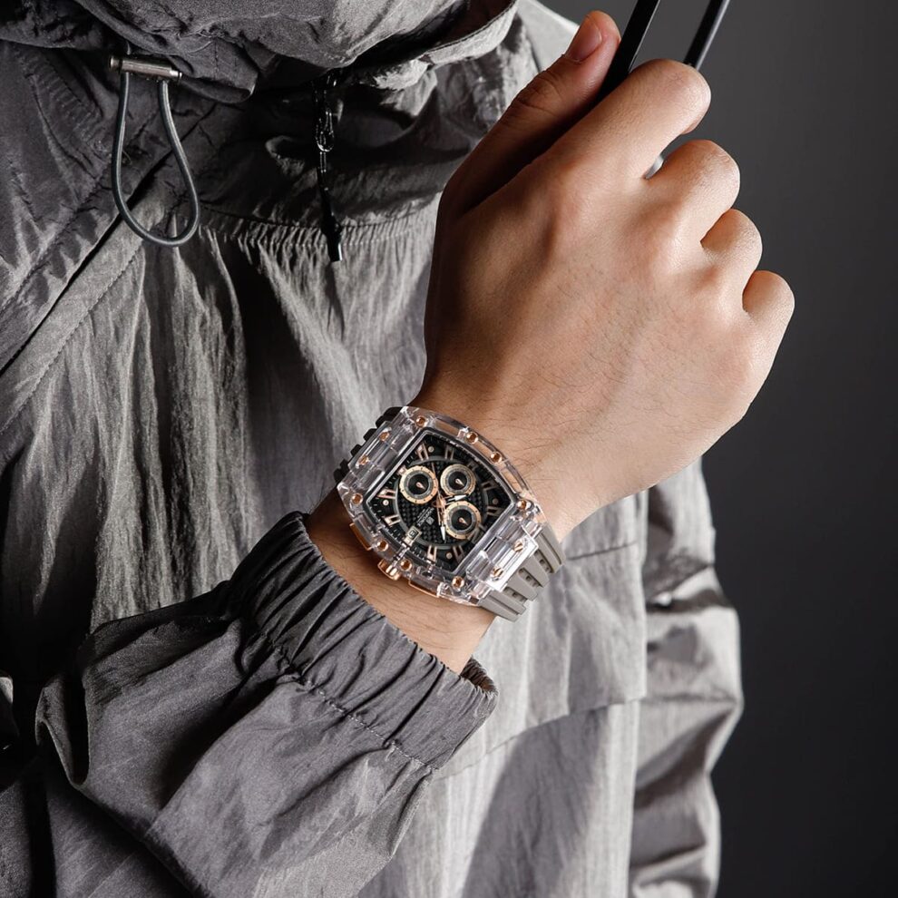 Naviforce Watch For Men NF7105-S-RG-GY