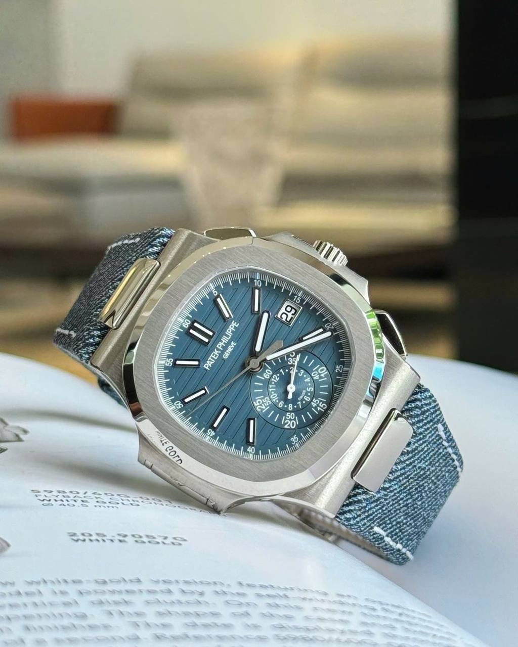 Patek Philippe Nautilus Mirror Original Watch