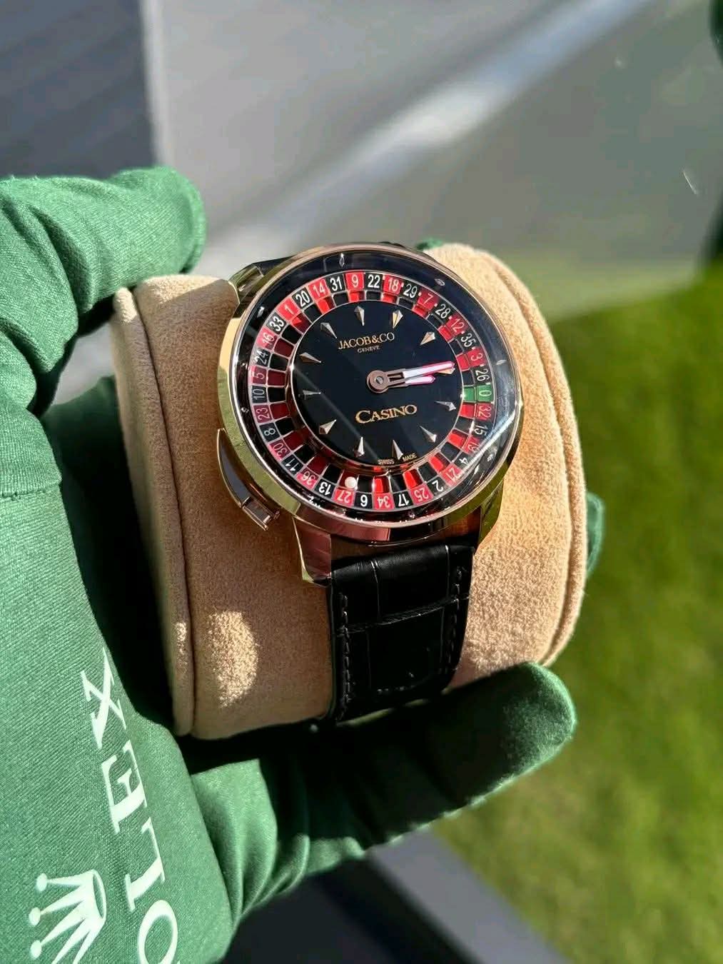 Jacob & Co. Limited Edition Casino Tourbillon 44mm Gold Men’s Watch