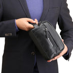 Tommy Hilfiger men's black handbag