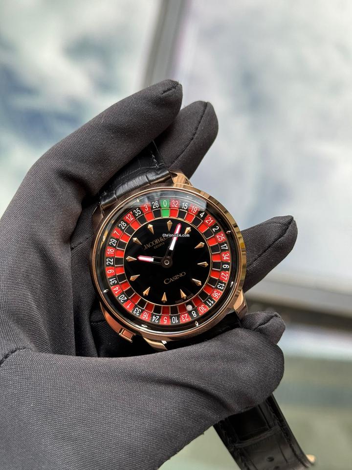 Jacob & Co. Limited Edition Casino Tourbillon 44mm Gold Men’s Watch