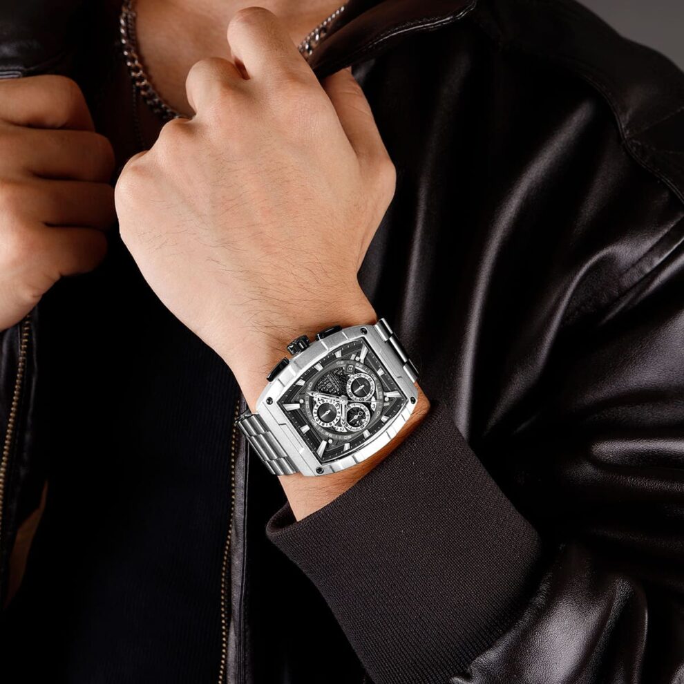 Naviforce Watch For Men NF8066-S-B-S