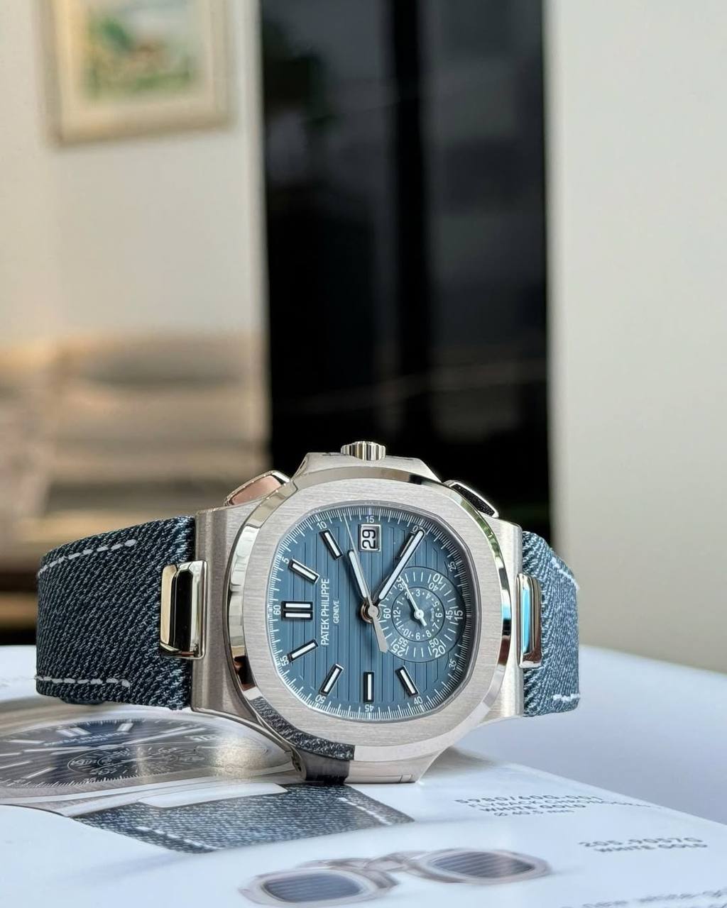 Patek Philippe Nautilus Mirror Original Watch