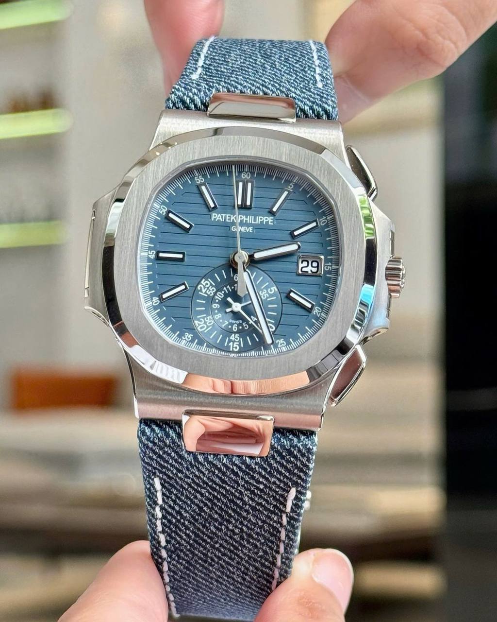 Patek Philippe Nautilus Mirror Original Watch