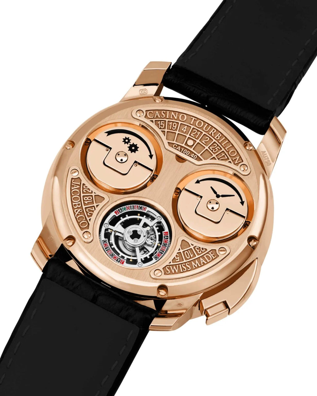 Jacob & Co. Limited Edition Casino Tourbillon 44mm Gold Men’s Watch