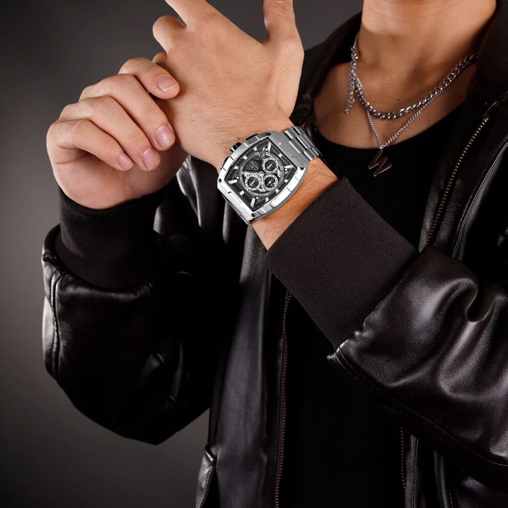 Naviforce Watch For Men NF8066-S-B-S