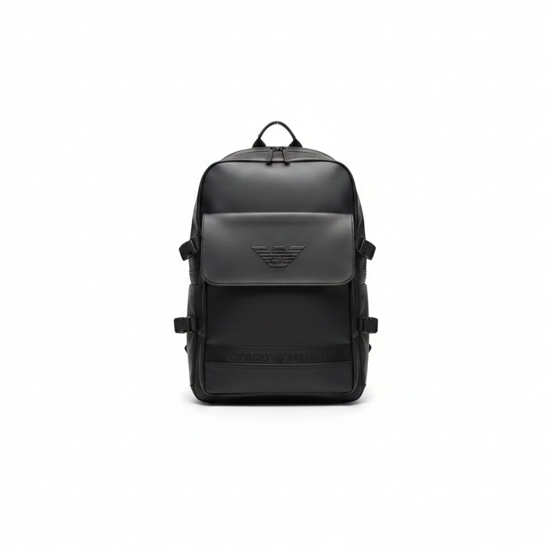 Giorgio Armani Back Pack Bag Black Laptop