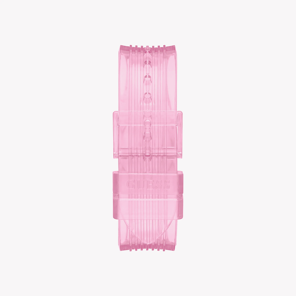 Guess Women's Pink Plastic Watch Gw0438l2