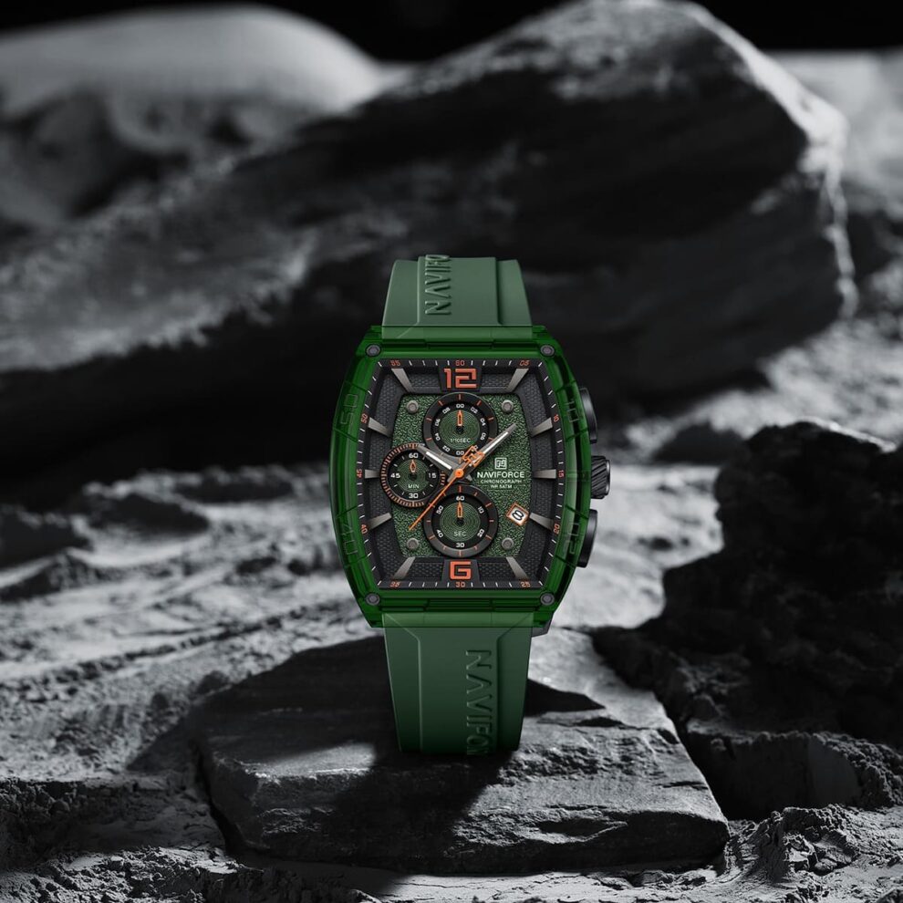 Naviforce Watch For Men NF6101-GN-O-GN