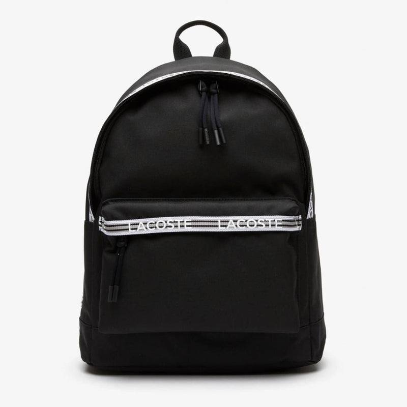 Lacoste Back Pack Bag Black Laptop