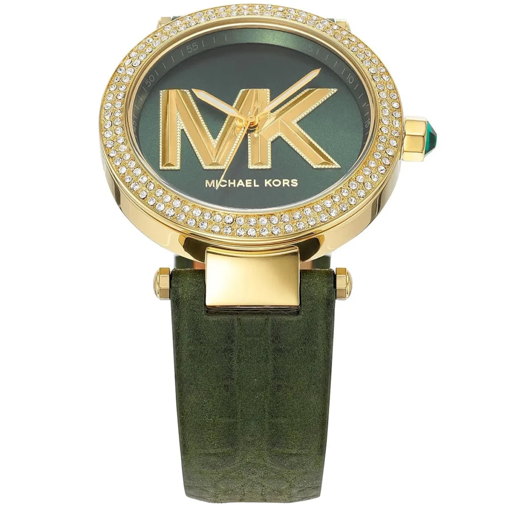 Michael Kors Women’s Watch – Model MK4724 | Parker Collection in Elegant Green Leather