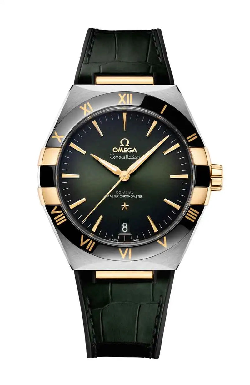Omega Leather Watch For Men