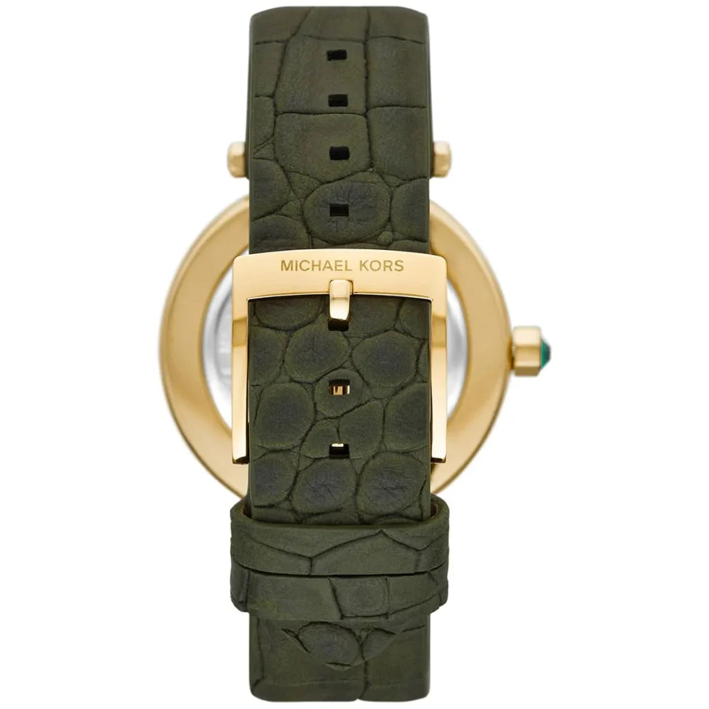 Michael Kors Women’s Watch – Model MK4724 | Parker Collection in Elegant Green Leather