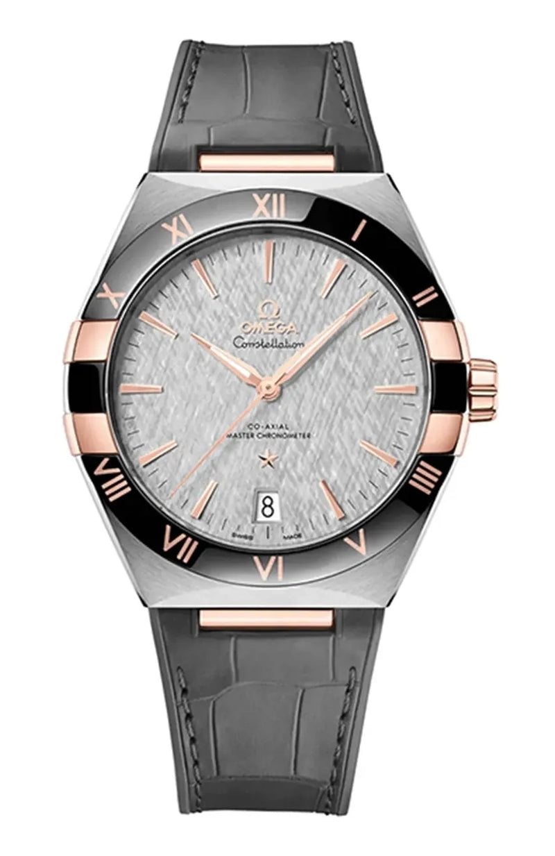 Omega Leather Watch For Men